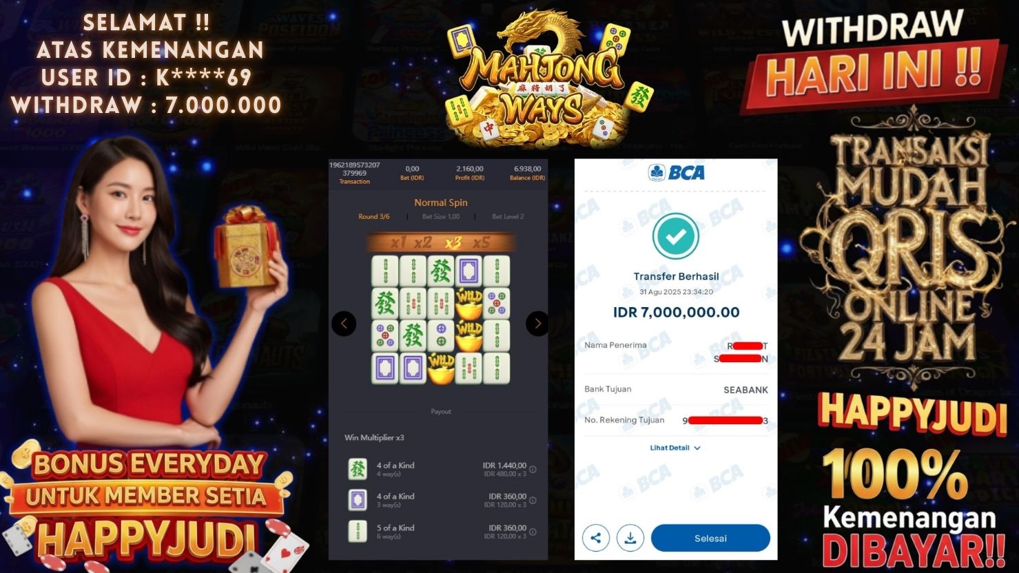 HAPPYJUDI JACKPOT SLOT MAHJONG WAYS